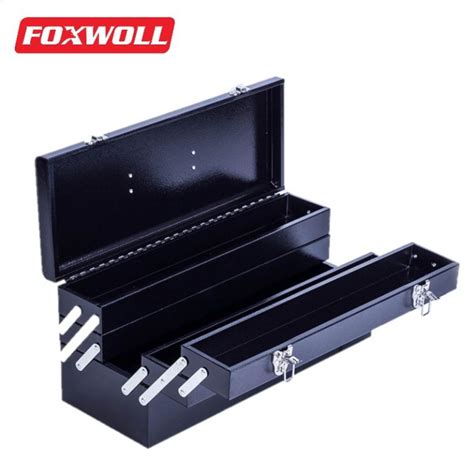 18 inch black metal tool box|cantilever tool box screwfix.